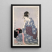 Harishigoto Couture - Kitagawa Utamaro — oprawiony obraz na ścianie