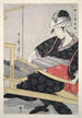 Hataori Tissage sur un métier - Kitagawa Utamaro — widok dzieła