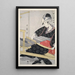 Hataori Tissage sur un métier - Kitagawa Utamaro — oprawiony obraz na ścianie