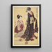 Jbon no zu - Obraz klasy wyższej - Kitagawa Utamaro — oprawiony obraz na ścianie