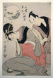 Sankatsu Hanshichi no bosetsu L'amour maternel de Sankatsu et Hanshichi - Kitagawa Utamaro — widok dzieła