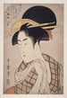 Serwetka Tenugui - Kitagawa Utamaro — widok dzieła