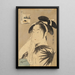 La veuve d'Asahiya - Kitagawa Utamaro — oprawiony obraz na ścianie