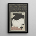 Twarze ukiyo-e - Kitano Tsunetomi — oprawiony obraz na ścianie