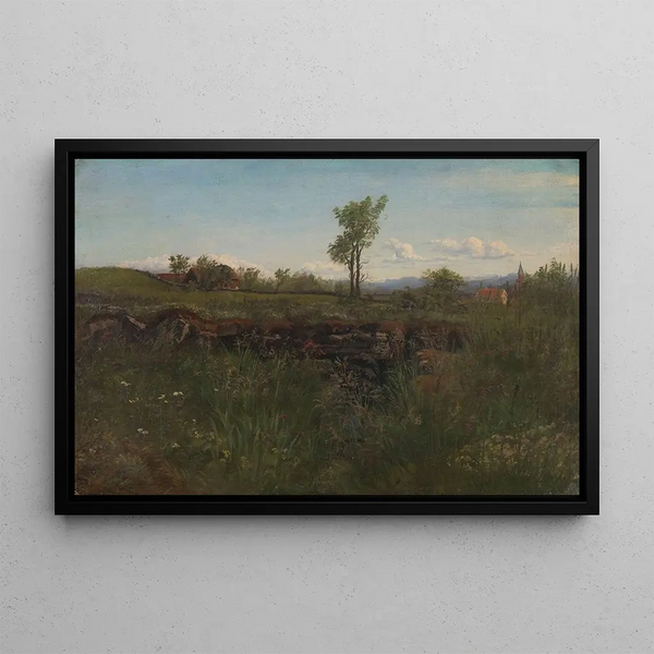 Kitty Kielland - Landscape Study from the Environs of Carlsruhe.webp