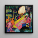 Klang biały - Wassily Kandinsky — oprawiony obraz na ścianie