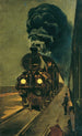 Ekspres kolejowy - Klemens Brosch — widok dzieła
