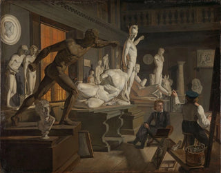 Knud Baade - Scene from the Academy in Copenhagen.webp