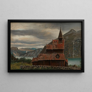 Knud Baade - Urnes Stave Church in Sogn.webp