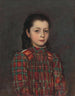 Portret dziewczynki - Koloman Halinský — widok dzieła
