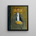 Rudolf Steindl, szwagier artysty - Koloman Moser — oprawiony obraz na ścianie