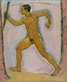 Le Voyageur - Koloman Moser — widok dzieła
