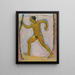 Le Voyageur - Koloman Moser — oprawiony obraz na ścianie