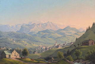 Konrad Corradi - Ansicht von Gais.webp