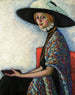 Portret Alide Asmus - Konrad Mägi — widok dzieła