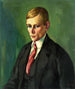 Portret mężczyzny - Konrad Mägi — widok dzieła
