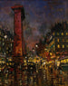 La Porte Saint-Denis - Konstantin Alexeïevitch Korovine — widok dzieła