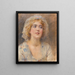 Portret dziewczynki - Konstantin Egorovich Makovsky — oprawiony obraz na ścianie