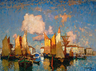 Chioggia - Konstantin Ivanovich Gorbatov — widok dzieła