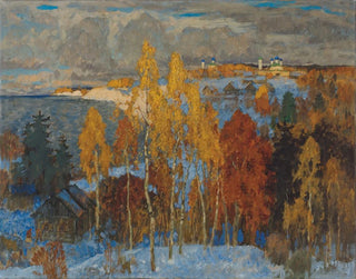 Jesień złota - Konstantin Ivanovich Gorbatov — widok dzieła