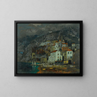 Konstantin Ivanovich Gorbatov - View Of Amalfi.webp