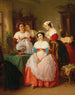 Le matin du mariage - Konstantin Johannes Franz Cretius — widok dzieła
