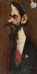 Karykatura Léopold Wasilkowski rzeźbiarz - Konstanty Gorski — widok dzieła