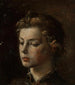 Portret młodej dziewczyny - Konstanty Makowski — widok dzieła