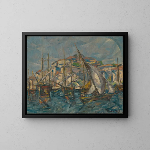 Dubrovnik - Konstantin Bauer — oprawiony obraz na ścianie