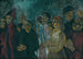 Procesja panien - Konstantin Bauer — widok dzieła
