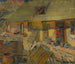 Dwór chłopski - Konstantin Bauer — widok dzieła