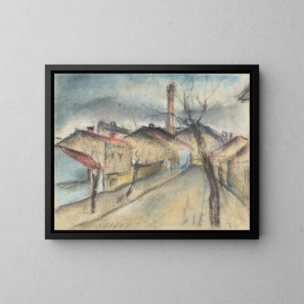 Rue de la périphérie - Konstantin Bauer — oprawiony obraz na ścianie