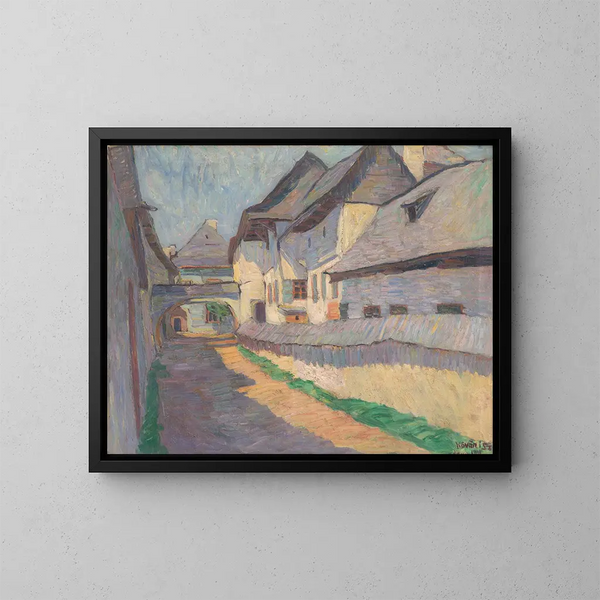 Brna na ulicy Kemarska - Konstantin Korovin — oprawiony obraz na ścianie