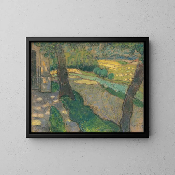 z chaty Koick - Konstantin Korovin — oprawiony obraz na ścianie