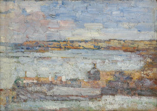 Kosta Milievi - View of Belgrade.webp