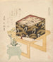Natury martwej z serii The Three Tiered Box of Food - Kubo Shunman — widok dzieła