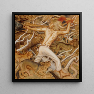 Kullervo gardant ses troupeaux sauvages - Akseli Gallen-Kallela