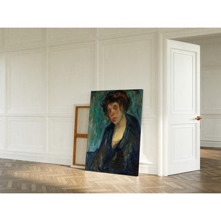 Kvinna - Nils Dardel | Reproduction Tableau Décoration murale affiche copie