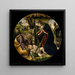 L'Adoration de l'Enfant Christ - Sandro Botticelli — oprawiony obraz na ścianie