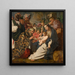 Uczczenie Trzech Króli - Abraham Janssens — oprawiony obraz na ścianie