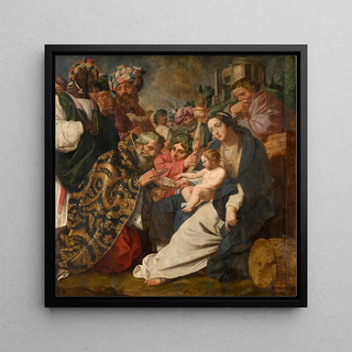 L'Adoration des Mages - Abraham Janssens