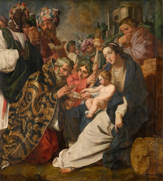 L'Adoration des Mages - Abraham Janssens