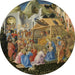 Uczczenie Trzech Króli - Fra Angelico i Fra Filippo Lippi — aranżacja we wnętrzu
