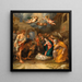 L'Adoration des bergers - Pieter van Lint — oprawiony obraz na ścianie