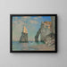 Reprodukcja obrazu L'Aiguille et la falaise d'Aval autorstwa Claude Monet