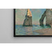 Reprodukcja obrazu L'Aiguille et la falaise d'Aval autorstwa Claude Monet