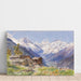 Reprodukcja obrazu L'Alpe Barneuza (Valais) - Edward Theodore Compton