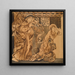 L'Annonciation - Sir Edward Coley Burne-Jones — oprawiony obraz na ścianie