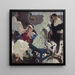 L'Artiste et son modèle - Dean Cornwell — oprawiony obraz na ścianie