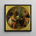 L'Empereur Charles V i Król François Ier w Pawii 1525 - Karl von Blaas — oprawiony obraz na ścianie